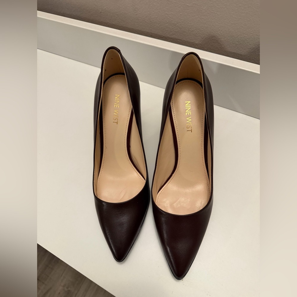 Nine West Dark Brown Heels